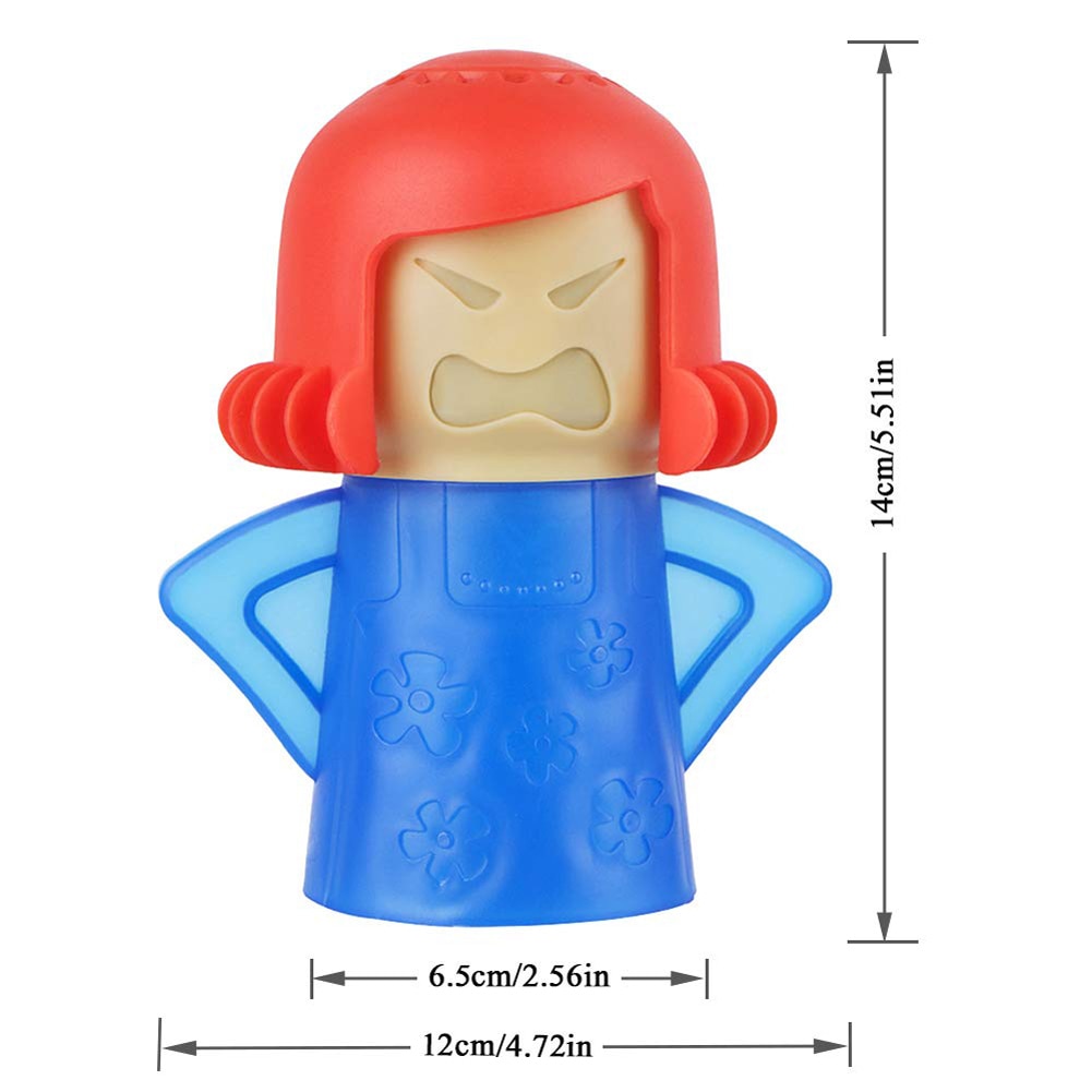 Angry Mama Microwave Cleaner, Multicolor