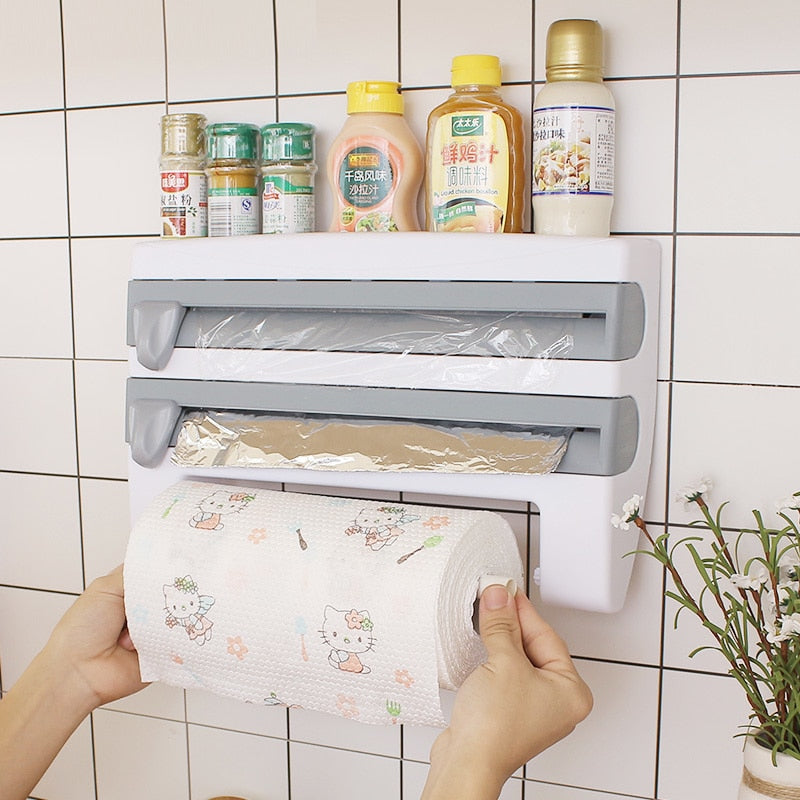 Multifunctional Kitchen Paper Towel Holder - Uptimac
